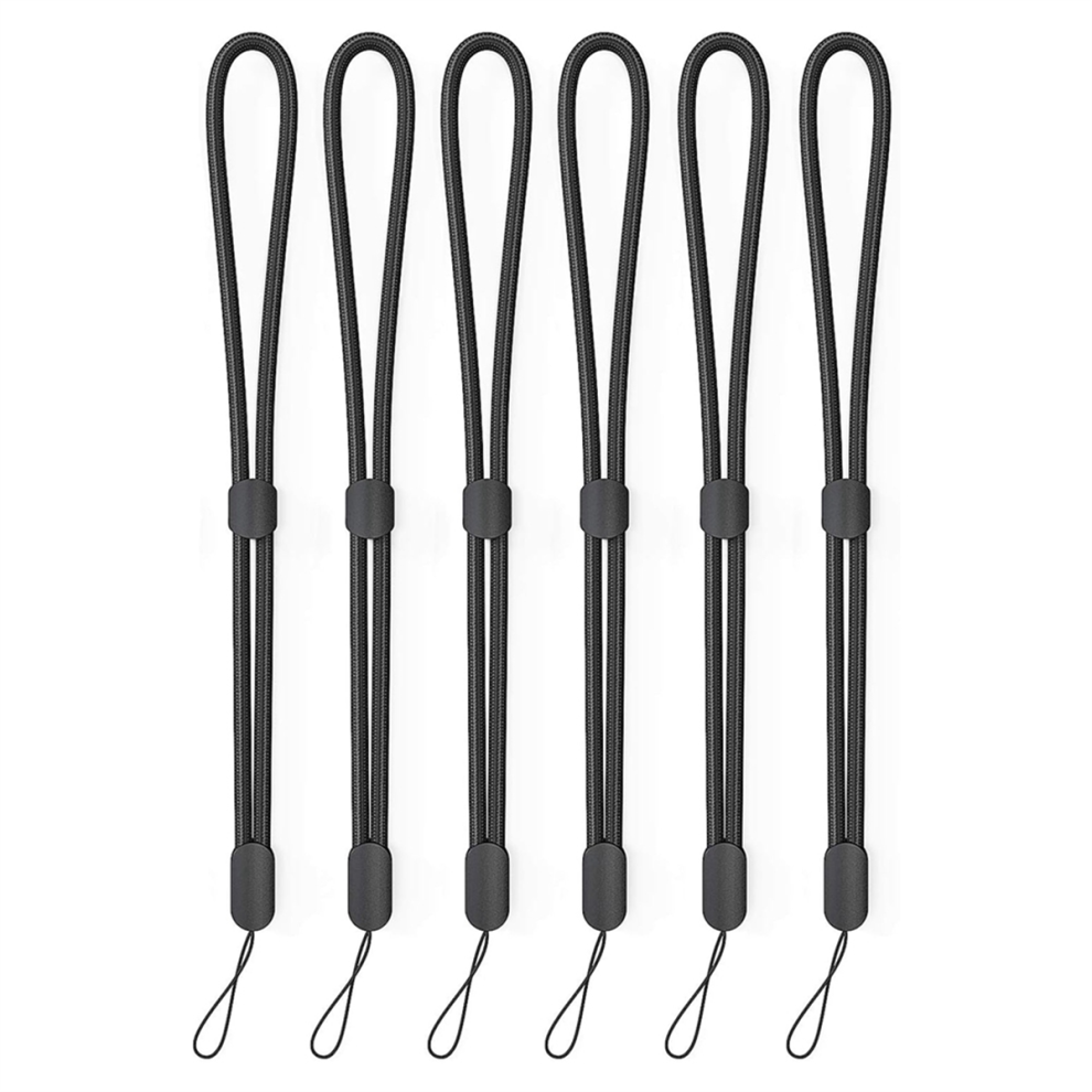 Cordon d'alimentation en nylon, avec 6 cordons d'alimentation en nylon de couleur ajustable, pour câbles, chaises, chavettes, téléphones, etc.