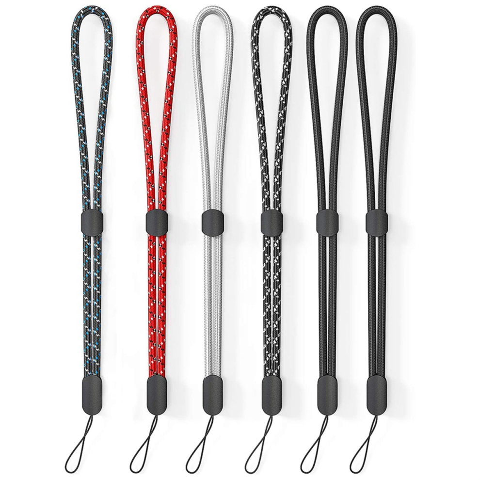 Hand Wrist Strap Lanyard, 6Pcs Adjustable For Keys, Phone, D 4853542351248