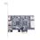 Προσαρμογέας κάρτας Firewire 4 θυρών PCI-E 1X IEEE 1394A 8