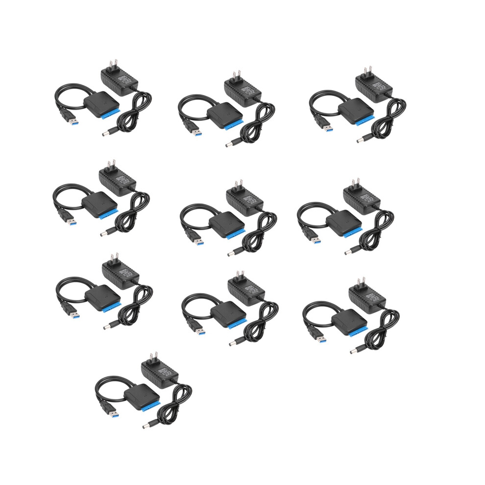 Usb To Sata Data Cable, 2.5/3.5 Inch Usb3.0 Easy Drive Cable(Us Plug) 4853542355000