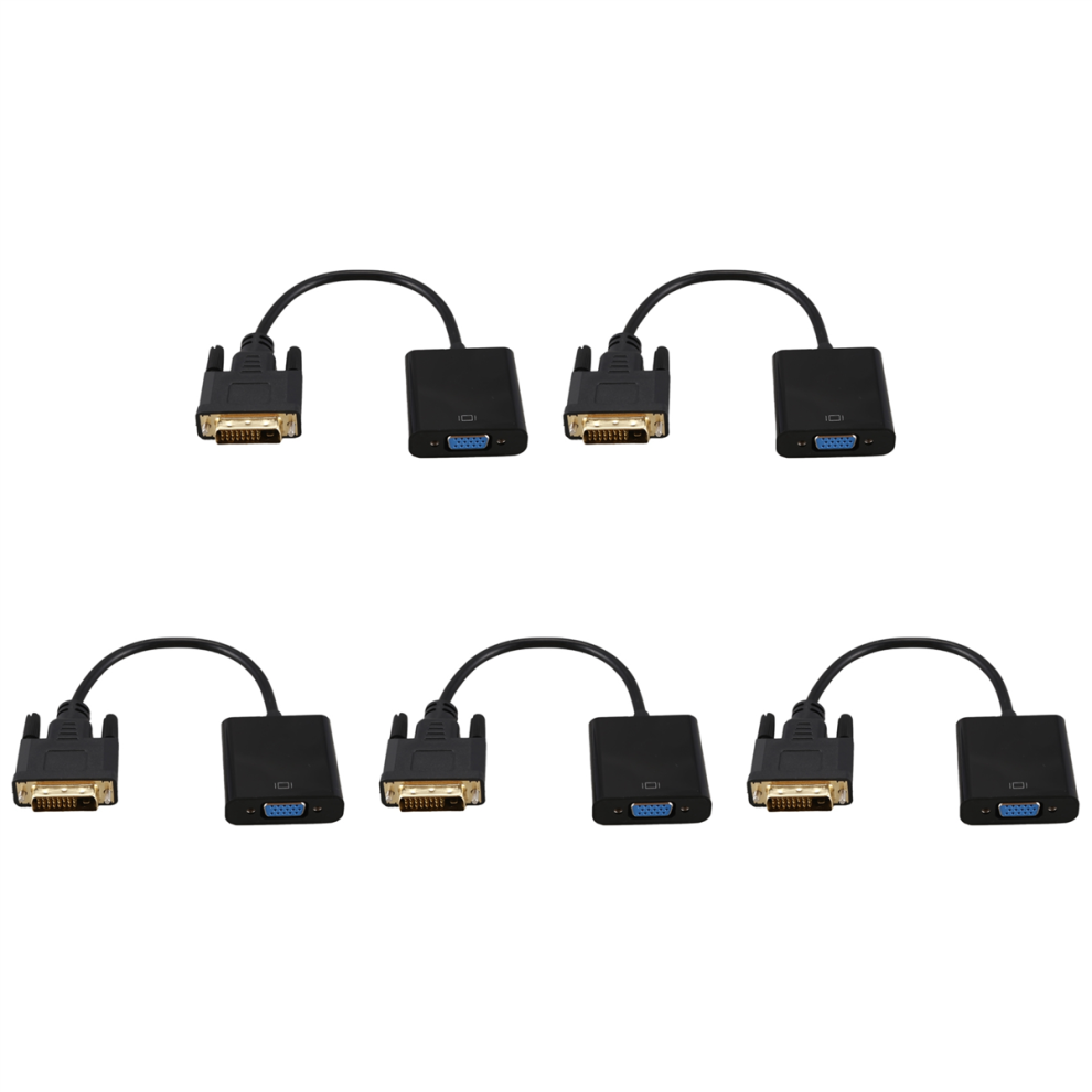 Dvi To Vga Adapter Cable 1080P Dvi-D 4853542355314