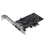Scheda controller PCI Express x1 PCI-E FireWire 1394a IEEE1394 a 3 porte 3