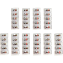 10Pcs PNP Coil Replace VM1 0.3Ohm Mesh Coils for X R