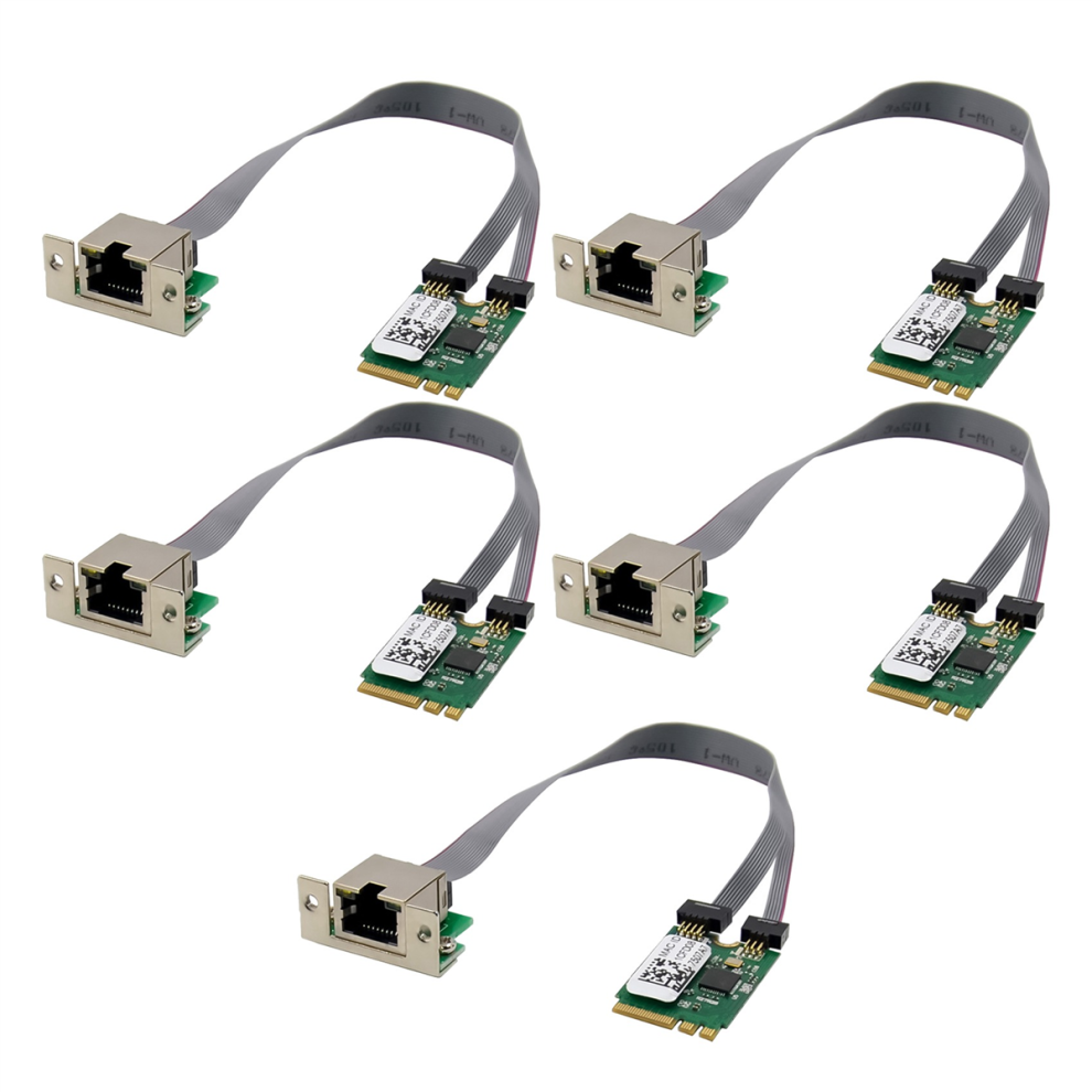 Key 2.5G Ethernet Lan Card Rtl8125b Industrial Control Network 4853542356649