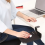 Rotatable 360 Degree Fixed Mouse Pad, Hand Stretcher, Black 8
