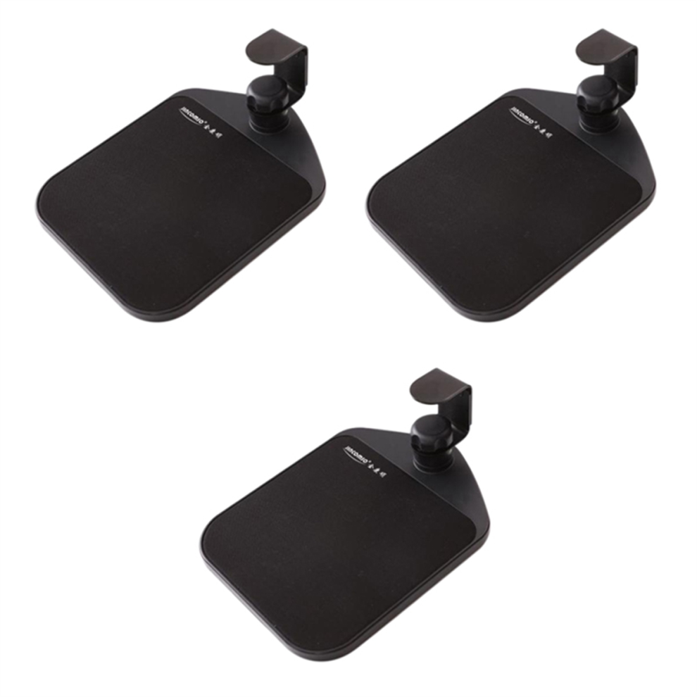 Tappetino Per Mouse Fisso Girevole A 360 Gradi, Allungabile Per Le Mani, Nero