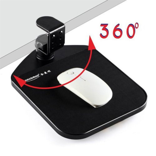 Rotatable 360 Degree Fixed Mouse Pad, Hand Stretcher, Black 2