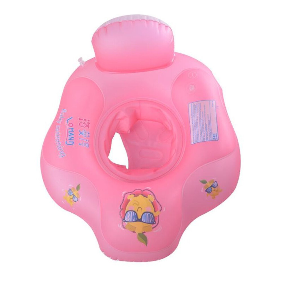 (pink, 60*52*38cm) Swimming Ring Baby Swimming Seat Anti-tip Swimming Hoop Children Swimming Aid Baby Inflatable Swimming Float For Children From 12 To 22 Kg