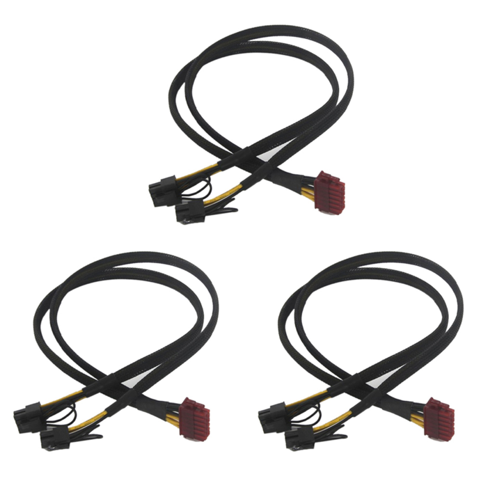 12Pin To Dual Pci-E 8Pin (6+2Pin) Power Cable For Modular Psu 4853542361254