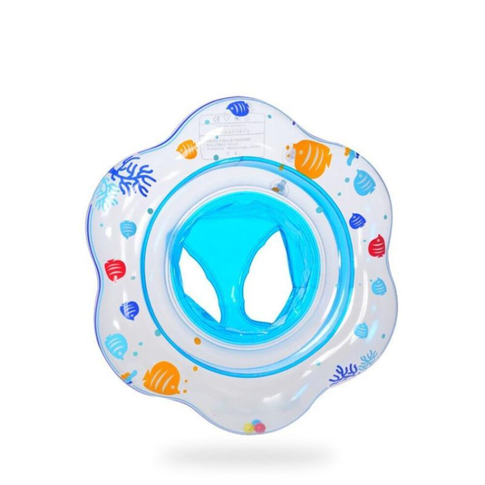 (blue, 53*20cm) Baby Swimming Waist Ring Float With Safety Seat For Babies Children For Pool Swimming Training Aid Pvc Pool Swimming For Toddlers From 7.7-15.9 Kg