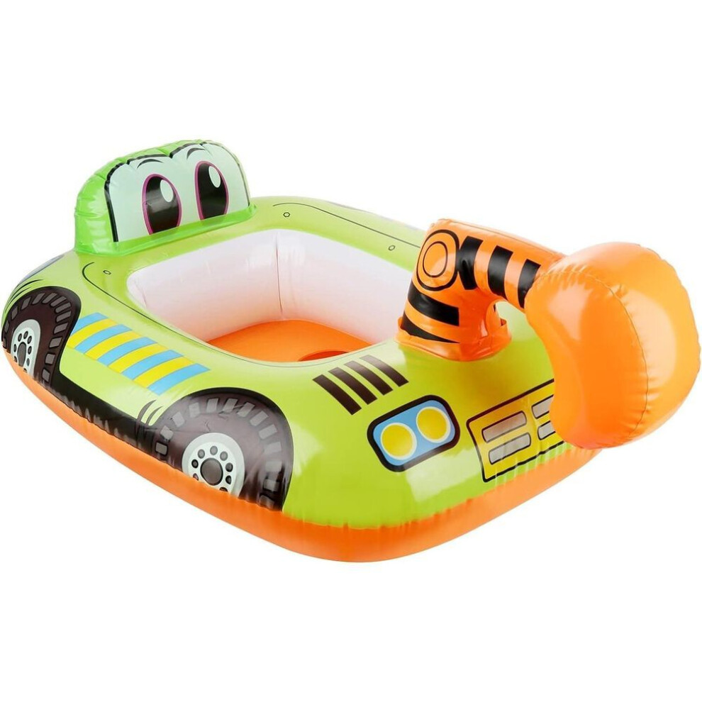 (green, 80*53*30cm) Baby Swimming Ring, Inflatable Swimming Hoop Swimming Seat, Swimming Trainer, Inflatable Car Swimming Ring, Baby Swimming Trainer Seat From 3-36Months
