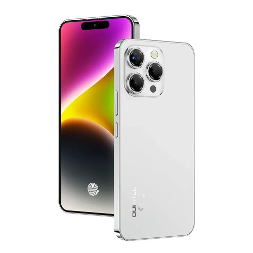 OUKITEL (White) OUKITEL P1 Smartphone 4GB+256GB