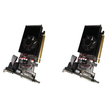 Karta graficzna 2X GT210 1GB DDR2 64Bit PCIE 2.0 GPU - Kompatybilna