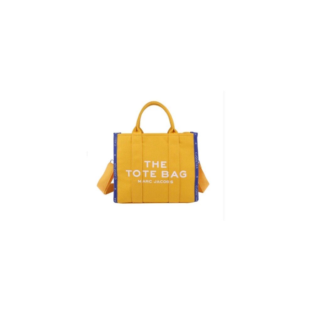 (Yellow) (black) Womens Handbags Designer Laptop Large Capacity Canvas Shoulder Tote Bags