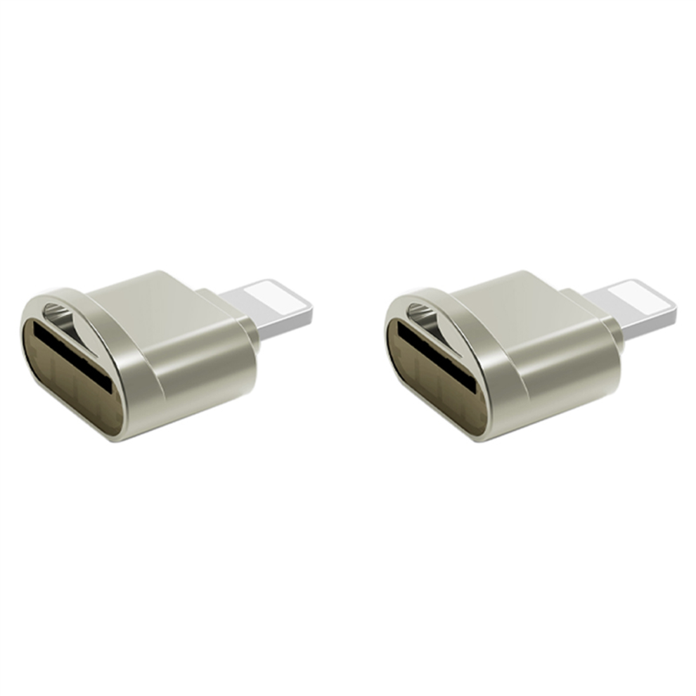 Card Reader Mini For Micro-Sd External Otg Memory Gold 4853542372526