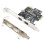 IEEE External1394B X 2 + Internal 1394B 1 Controller Card Adapter 6