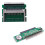 Conector adaptador IDE macho de 44 pinos para flash compacto 3