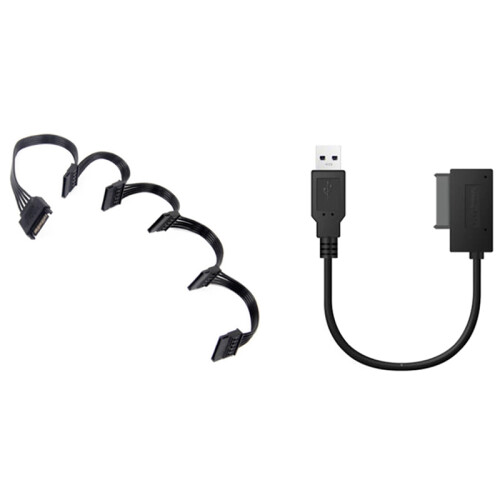 USB Adapter PC 6+7P CD DVD Rom 13 Pin Καλώδιο μονάδας για φορητό υπολογιστή 1