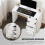 Homcom HOMCOM Computer Writing Desk with 4 Drawers, High Gloss Home Office Workstation 4