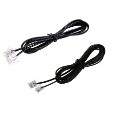 Cabo telefônico RJ11 6P4C ADSL Modem 1 metro