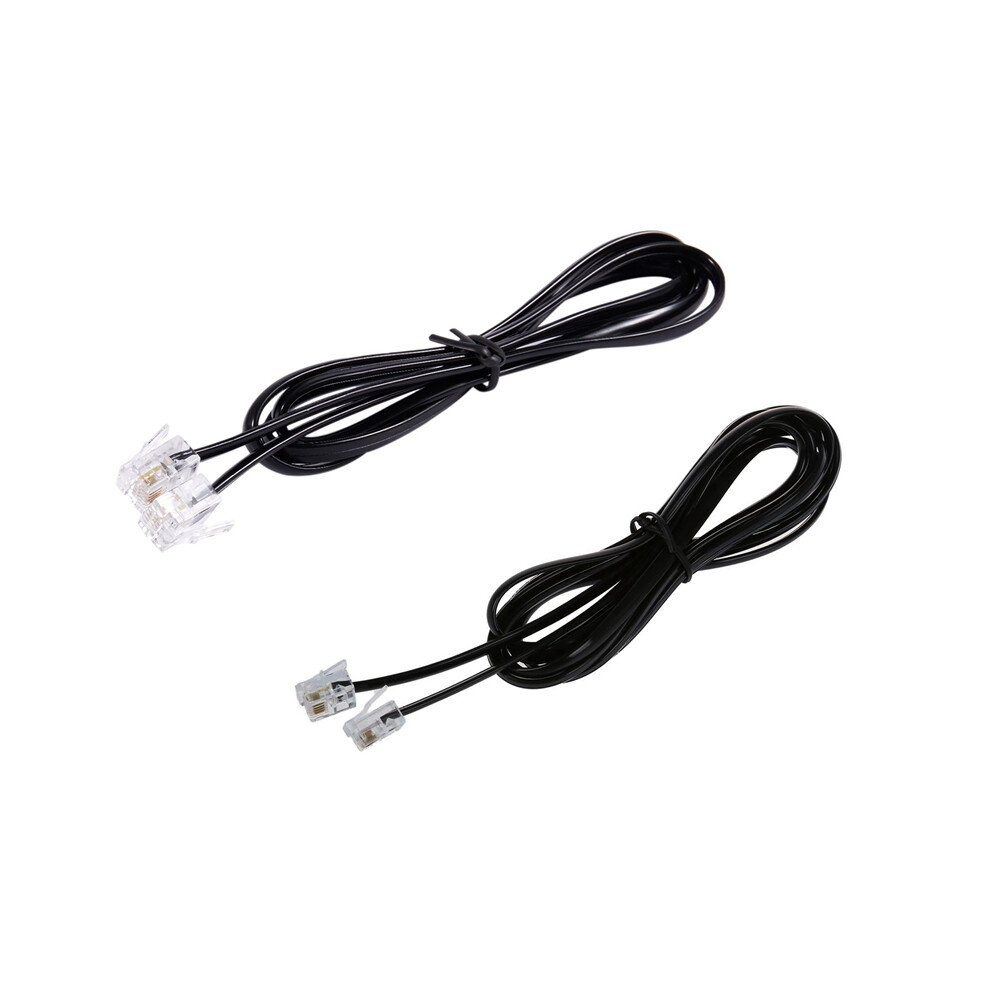 Rj11 6P4c Telephone Cable Cord Adsl Modem 1 Meters 4851369276355