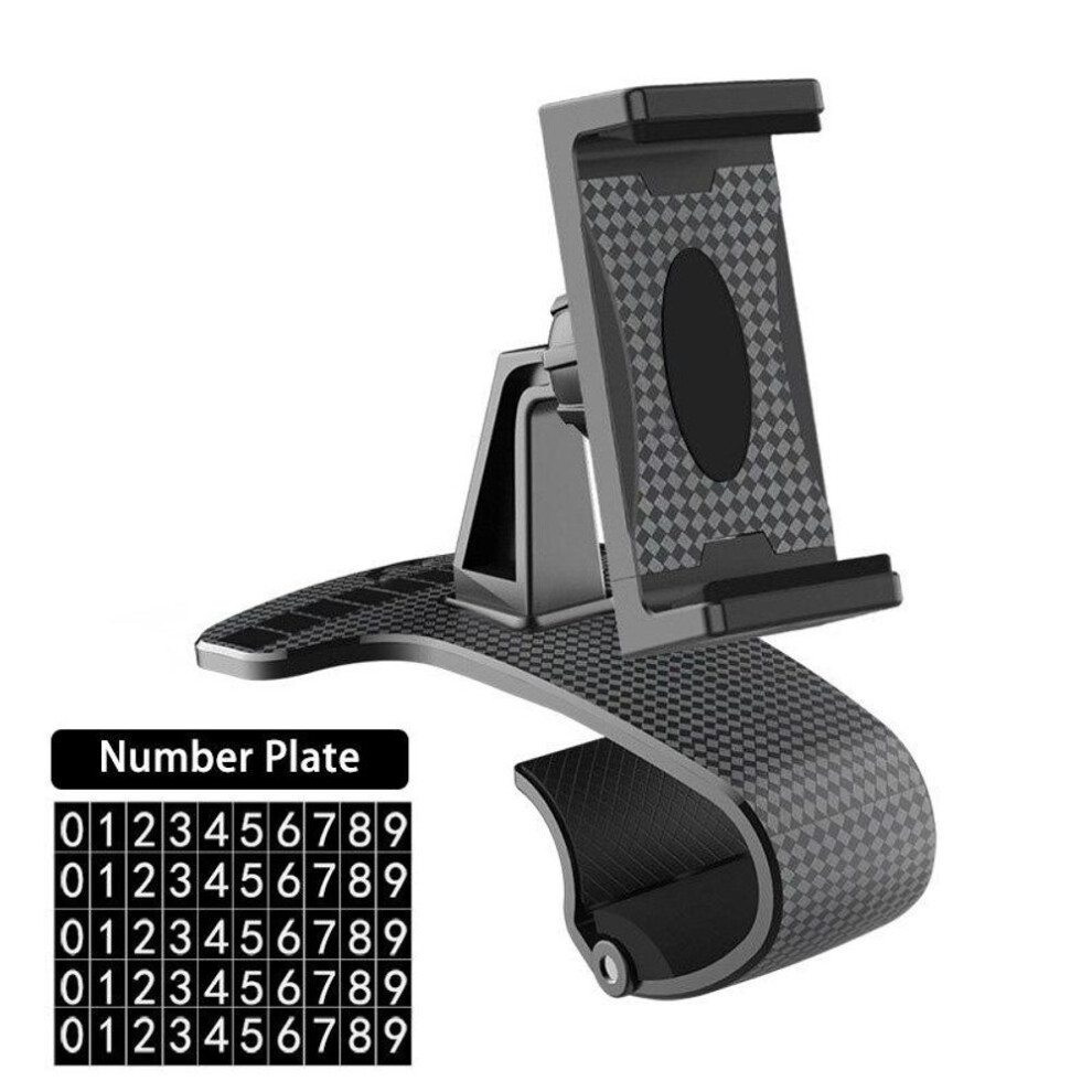 (black, car holder) Car Phone Holder for Cell Phone in Car GPS Dashboard Bracket For iPhone Samsung Xiaomi Huawei Universal 360 Mount Stand Holder