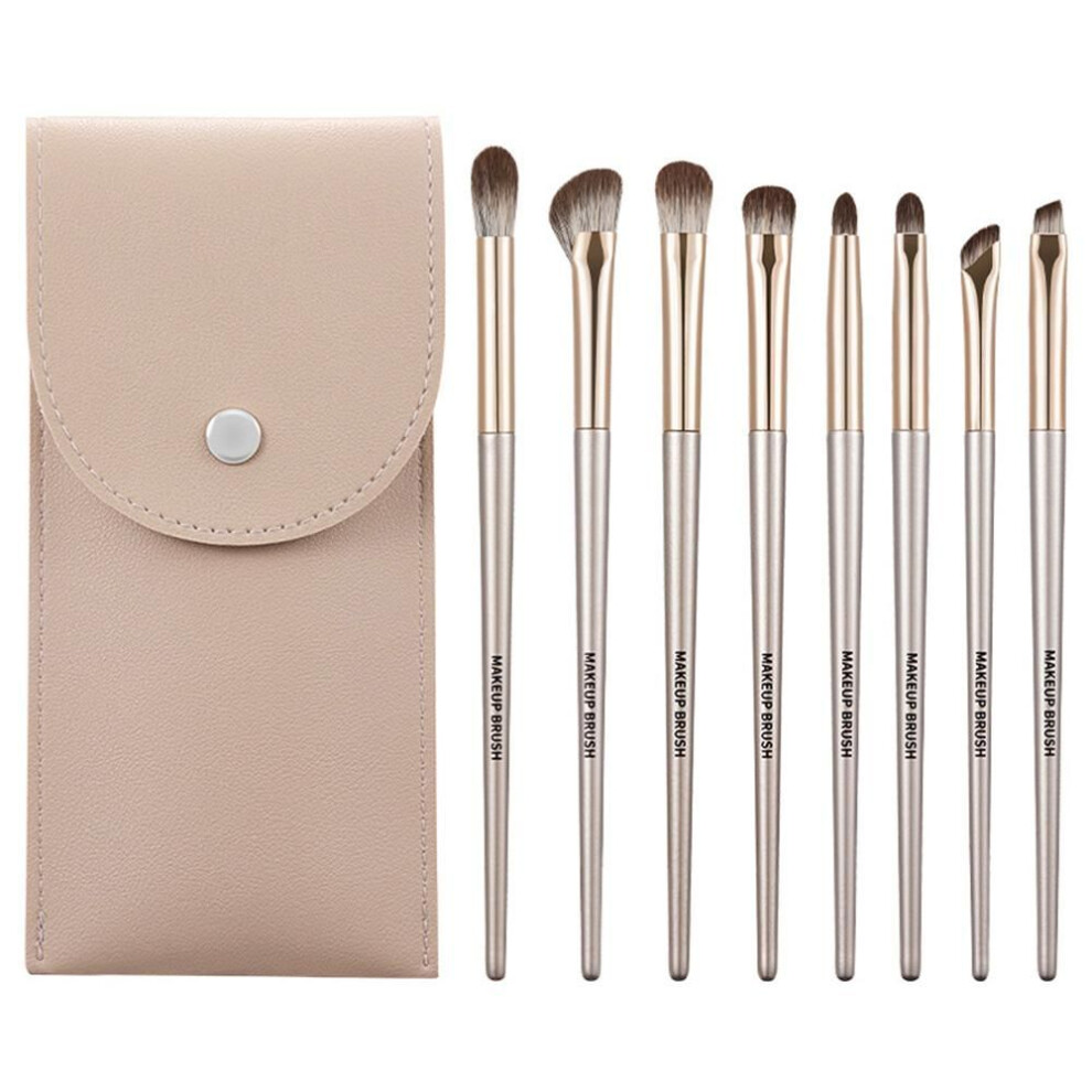 GECOMO Eye Makeup Brush Set Soft Brush Head Blending Brush That Does Not Absorb Powder Beginners Eye Shadow Brush Beauty Tools