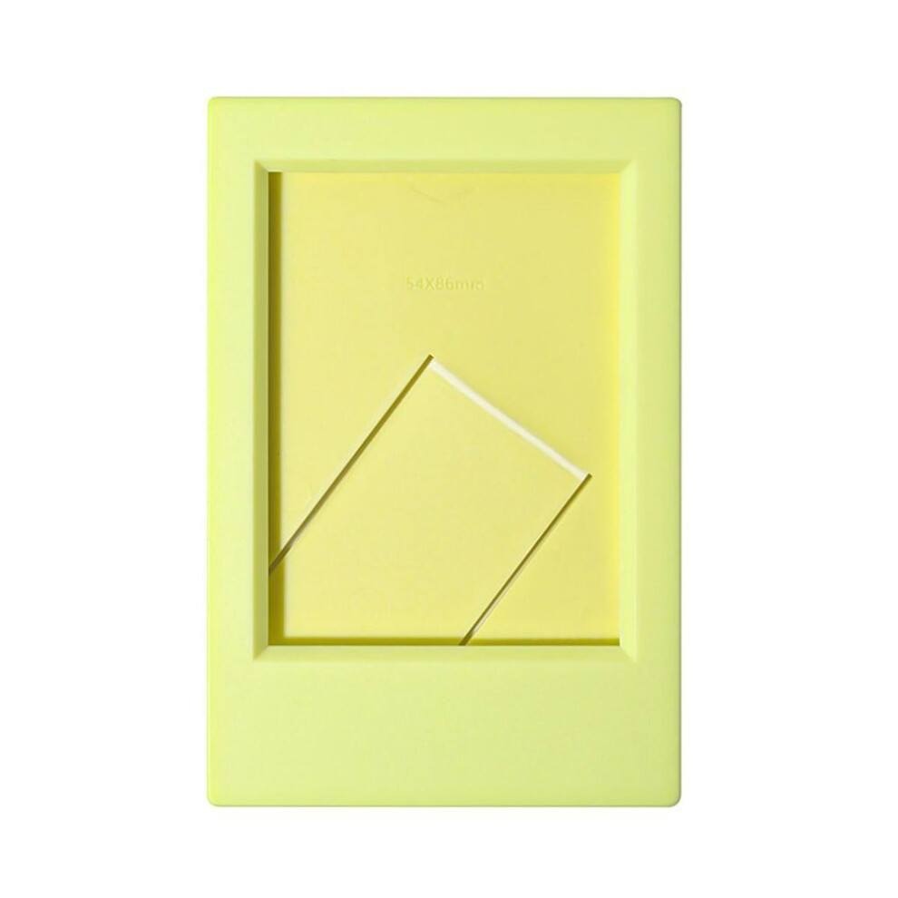 (light green) Desktop Photo Frame Decoration Picture Stand Photos Art Poster Holder Ornament Accessory Bedroom Living Room Dormitory