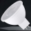 8PCS 7W MR16 LED Bulb GU5.3 Base 6000K 520LM White Light 5