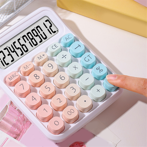 Calculator with Dual Power for School Financial Accounting Tools A 2