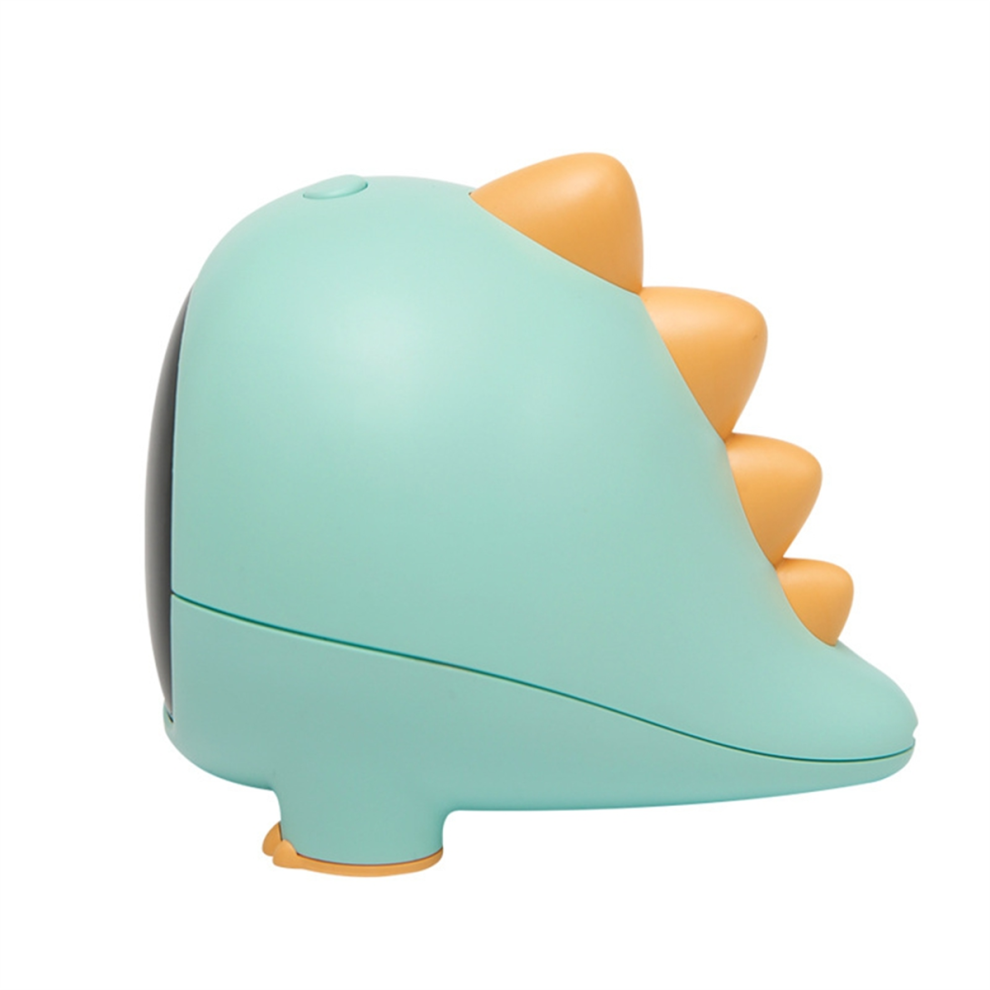 Cartoon Dinosaur Alarm Clock Rechargeable Table Green Melitt