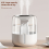 6.8L Large Capacity Humidifier USB Double Quiet Beige 9