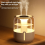 6.8L Large Capacity Humidifier USB Double Quiet Beige 1