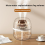 Bedroom Humidifier, Large Room Cool Mist Humidifier White 9