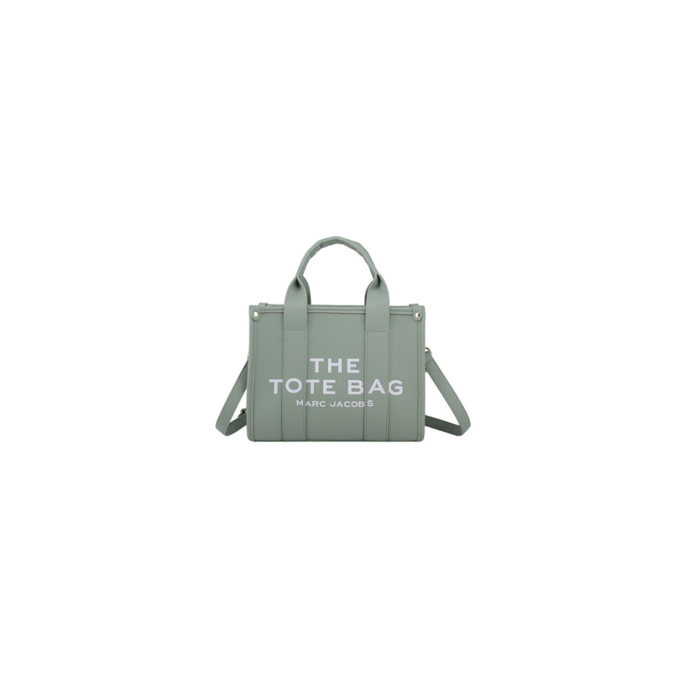 (green ) Women's Handbag Designer Vintage Notebook Office Computer PU Leather One Shoulder Tote Bag