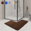 L-Shaped Non-Slip Bath Mat for Corner Showers A 3