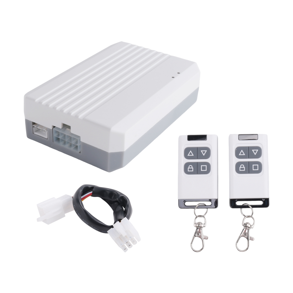 Télécommande Universelle 433 MHz pour Porte de Garage, Commutateur RF Sans , Récepteur, Fonctionne avec un Moteur Tubulaire Volet Roulant