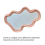 Charm Cloud Shaped Mirror - Irregular Wall Hanging for Makeup 7