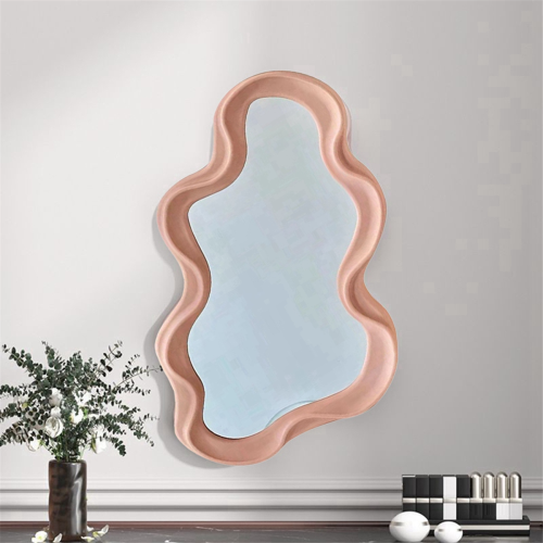 Charm Cloud Shaped Mirror - Irregular Wall Hanging for Makeup 2