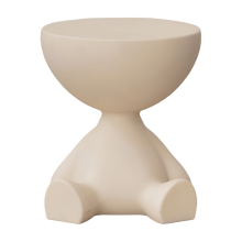 Mesa de Cabeceira Home Sofá Lateral Rack Armazenamento Móvel Mini Centro Cremoso