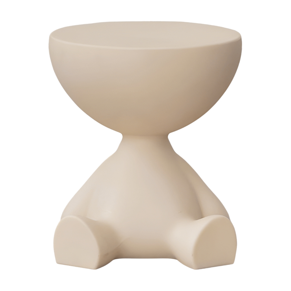 Bedside Table Home Sofa Side Storage Rack Movable Creamy White-image-OPC-PGB99VM-NEW