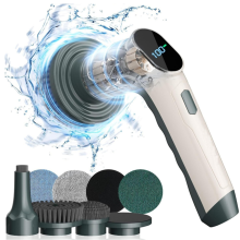 2-Speed Electric Cleaner with LED Screen, for All Kinds of Floors