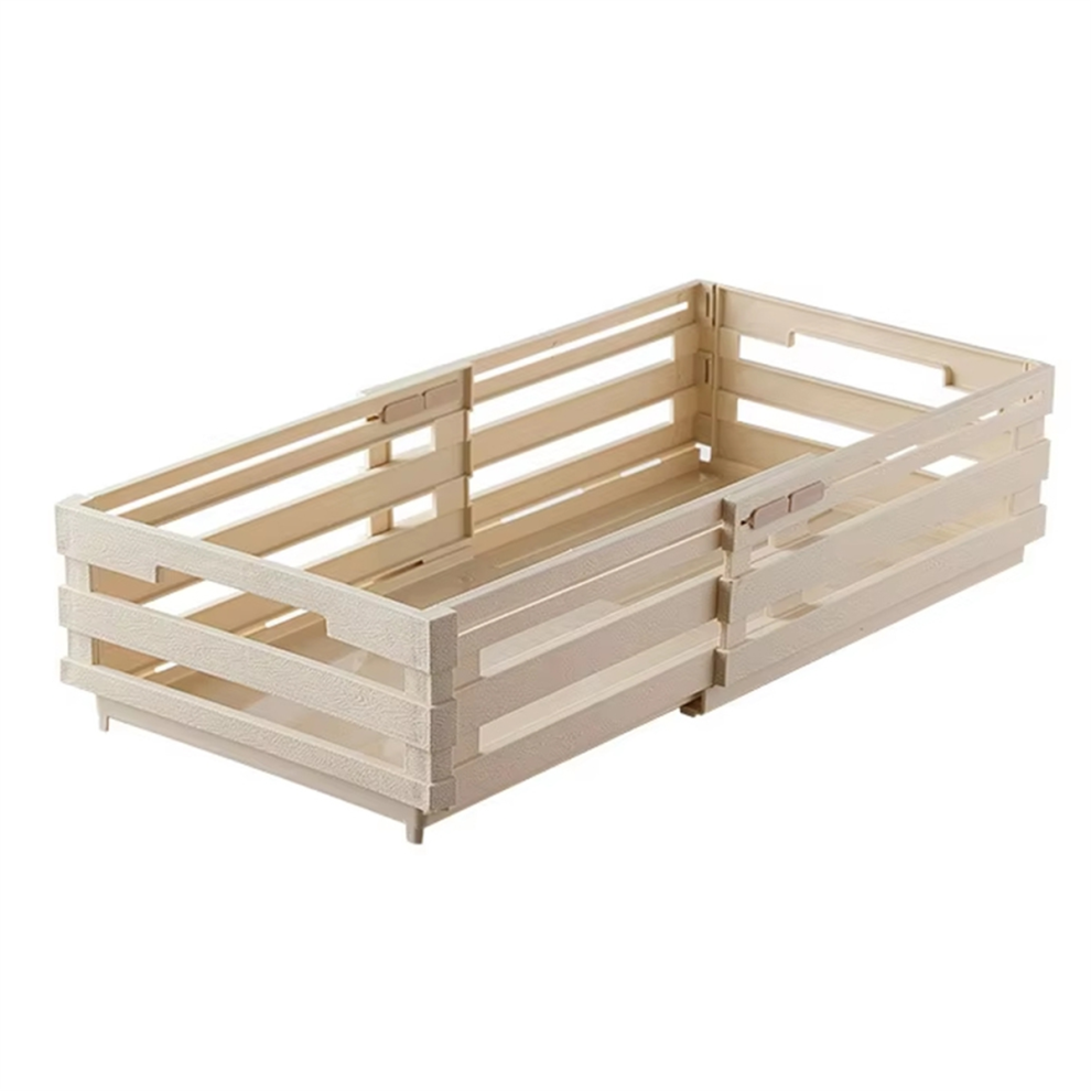 Boîte de Rangement Style Tiroir, Panier Évolutif pour Vêtements et Cuisine, Pliable Cuisine B