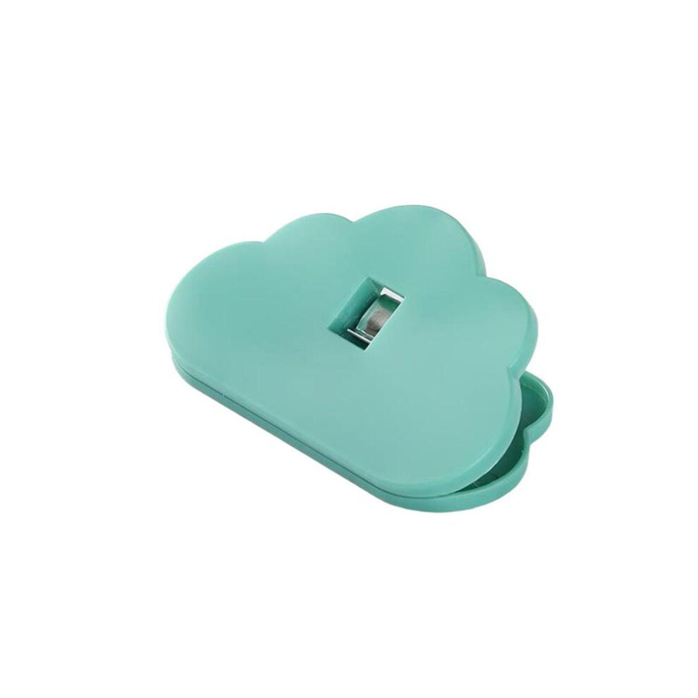 (green) Lightweight Sealing Clips Contracted Design Practical Mini Hand Press Food Bag Sealing Clip