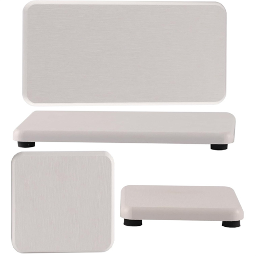 Diatomaceous Earth Bathroom Sink Vanity Trays, White 1