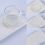 Diatomaceous Earth Bathroom Sink Vanity Trays, White 4