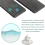 Diatomaceous Earth Bathroom Sink Vanity Trays, White 3