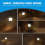 Motion Sensor LED Night Light Lamps Smart Lamp EU Plug 5