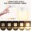 Motion Sensor LED Night Light Dimmable Lamp for Kids Room EU Plug 8