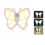 Butterfly Motion Sensor Night Light LED kaapin alla 5